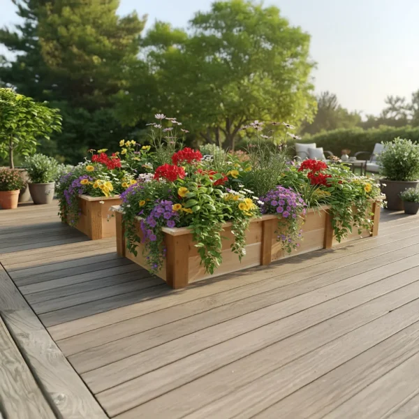 Raised Garden Beds DIY Plans - Cedar Planter Boxes 1