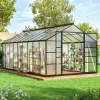 Greenhouse Aluminum Polycarbonate - Multiple Sizes 1