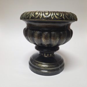 "Heritage Stone" Urn - Hand-painted Concrete Planter